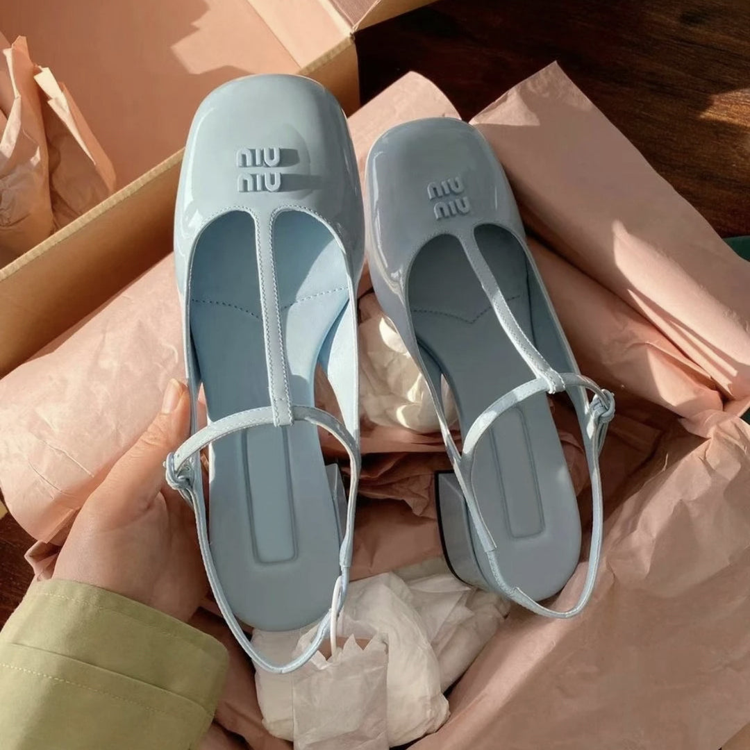 Dame Elegant Slingback Blokhælssko Stilla