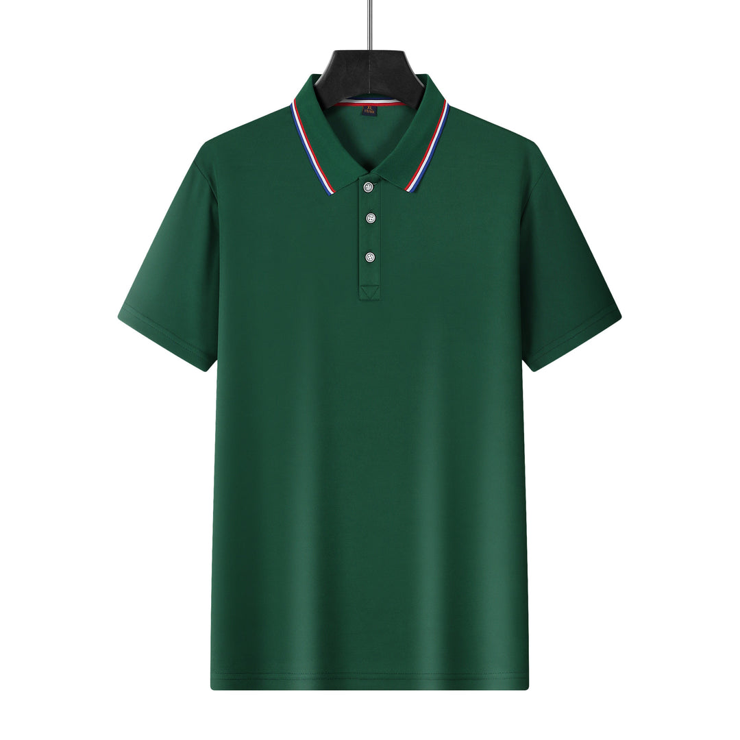 Herre poloshirt med åndbar struktur og stilfuldt farvedesign Stilla