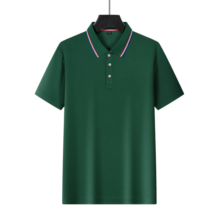 Herre poloshirt med åndbar struktur og stilfuldt farvedesign Stilla