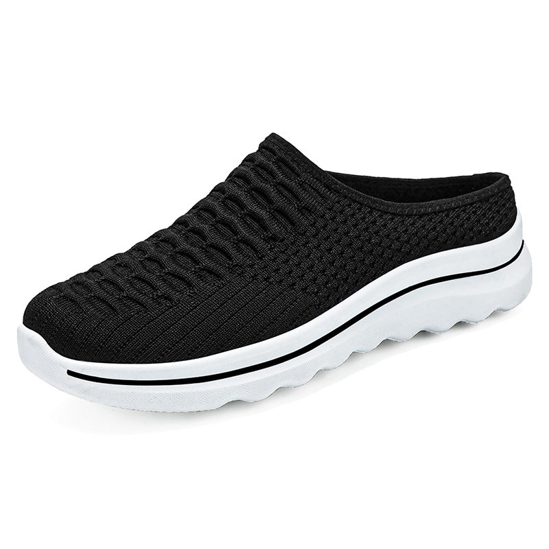 Dame Komfortable Slip-On Sneakers med åndbart overdæk og skridsikkert såleprofil Stilla