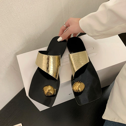 Dame Mode Sandaler med unikt Glitter-detail Stilla