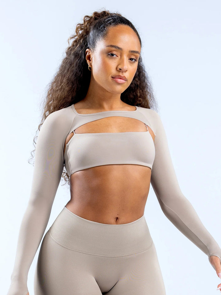 Dame Sporty Bikini Top med smalle stropper Skovae