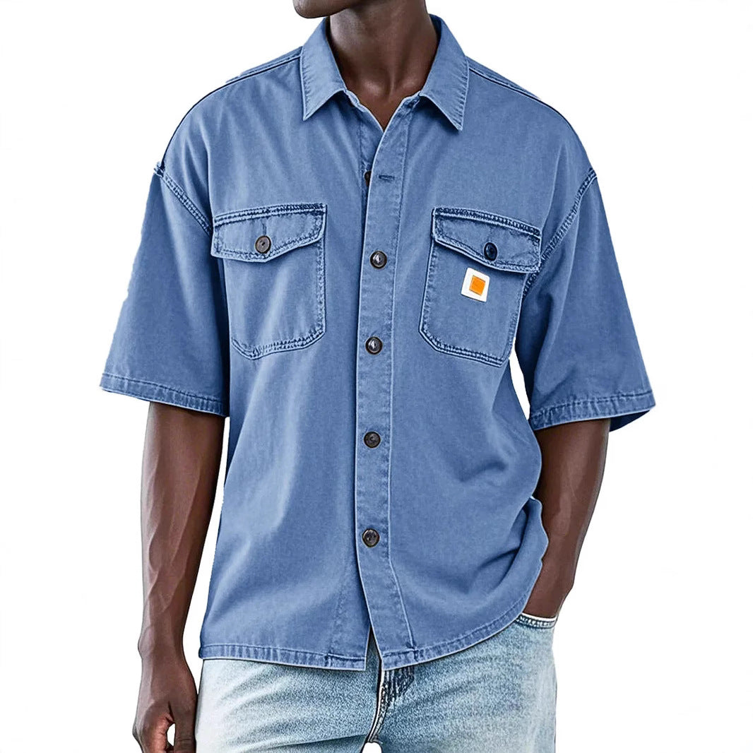 Herrer Kortærmet Utility-Shirt Stilla