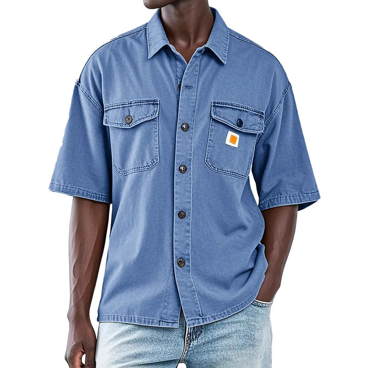 Herrer Kortærmet Utility-Shirt Stilla