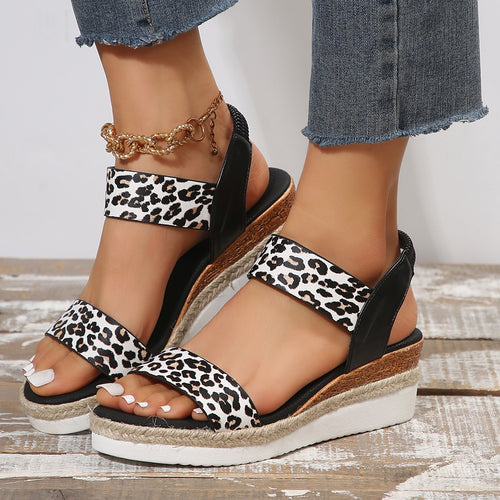 Dame modiske plateau sandaler Stilla