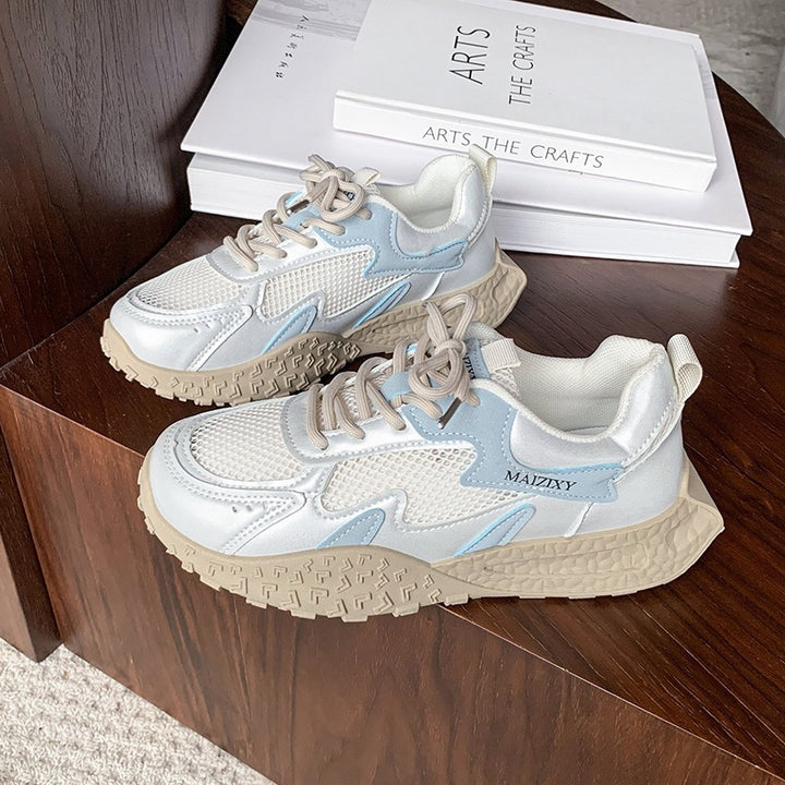Dame Sporty Sneakers med åndbar mesh-overflade og slidstærkt profil Stilla