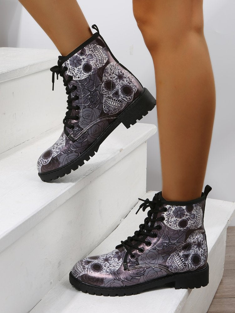 Dame højtop sneakers med iøjnefaldende sommerfugledesign og åndbart overflade Stilla