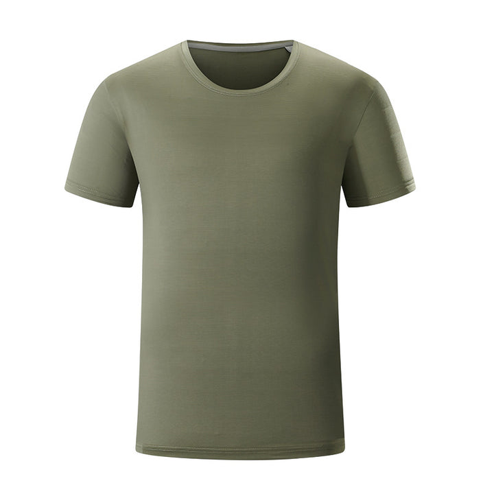 Herre teknisk sport T-shirt med strækbart stretchmateriale Stilla