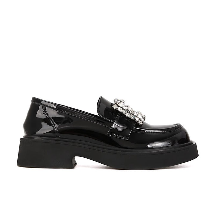 Kvinder Elegante Spænde-Detalje Slip-On Ballerinas Stilla