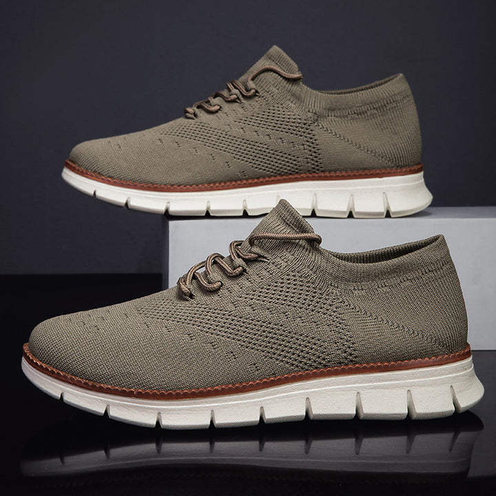 Herrer Stilfulde Lette Mesh Sneakers Stilla
