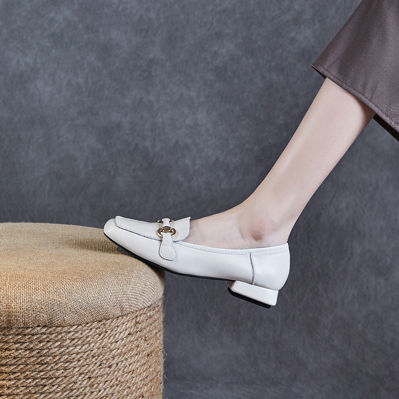 Dame elegante slippers med dekorativt spænde-detalje Stilla