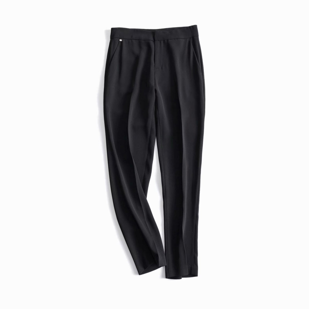 Dame elegante chinos med justerbar talje Stilla