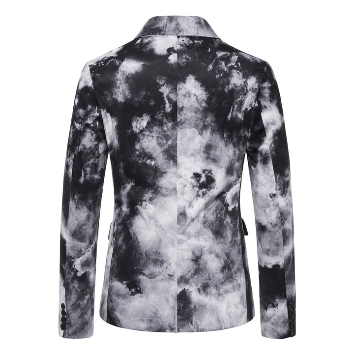 Herrer Kunstnerisk Tryk Blazer Stilla