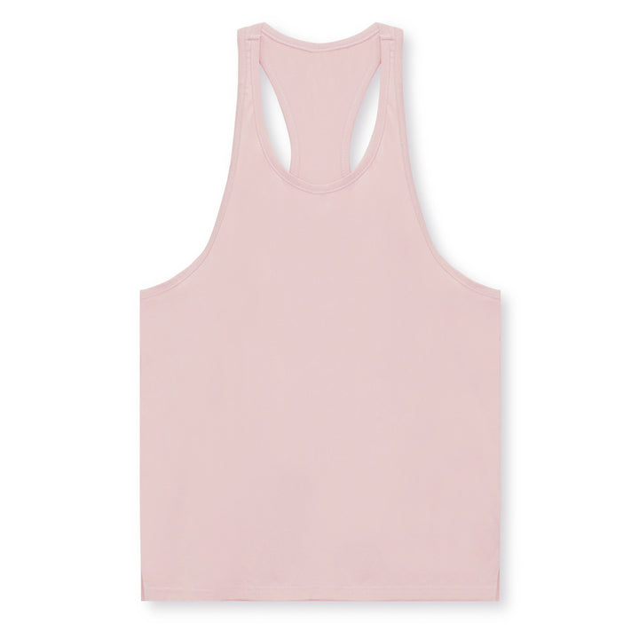 Herrer Sportligt Muskelshirt med Racerback-design Stilla