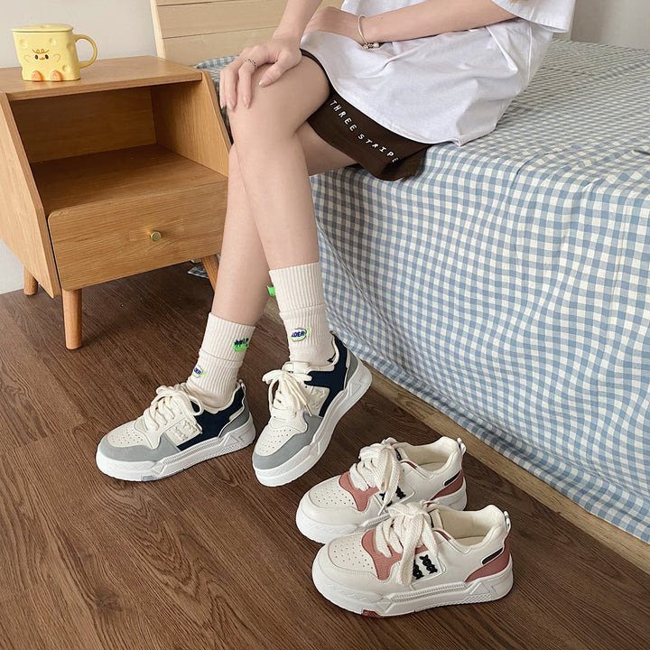 Damer Sporty Chunky Sneakers med åndbart mesh-overdel og stabil gummisål Stilla