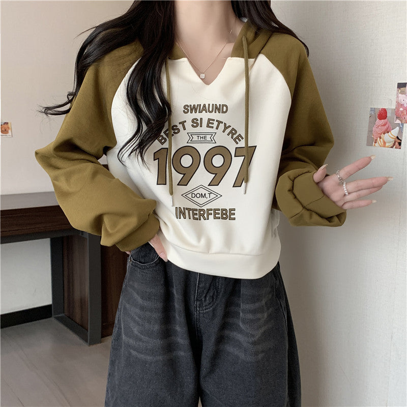 Femme Cropped Hoodie Stilla