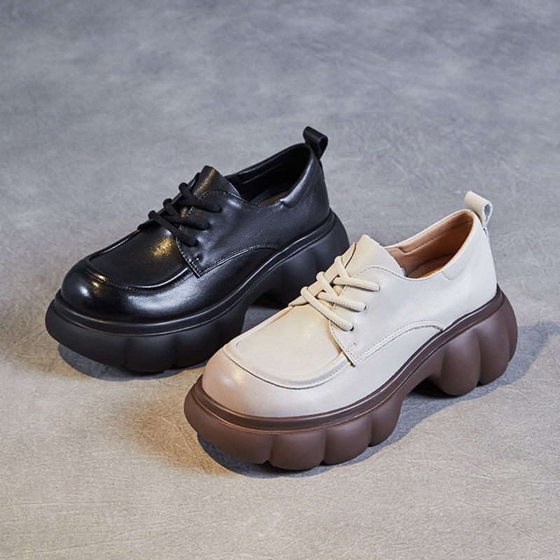 Femme Chunky Platform Snørresko med elegant design Stilla