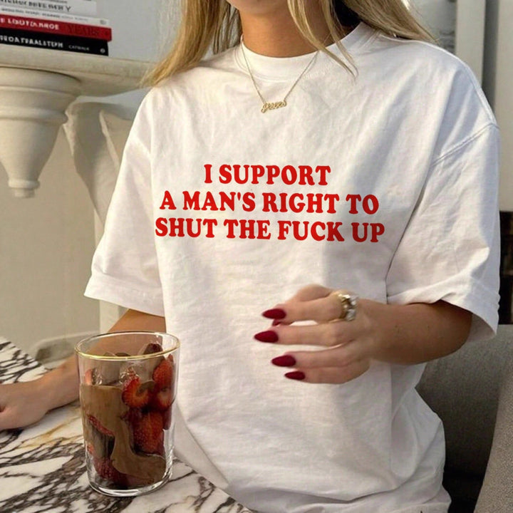 Damer oversized Bachelorette T-shirt med eksklusiv print Skovae