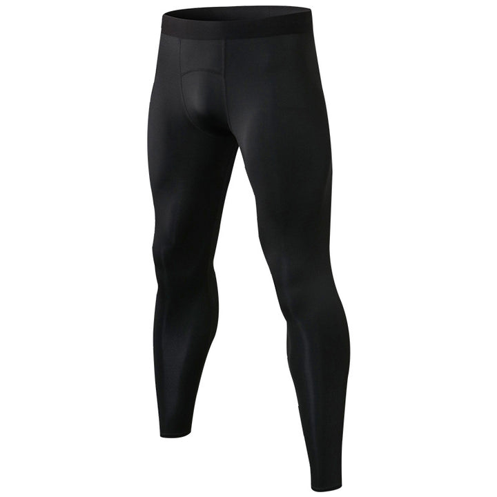Herrer kompressions leggings med fugtregulerende teknologi og ergonomisk snit Stilla