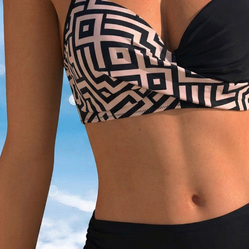 Dame Design-Bikini med innovativt Twist-Top Skovae