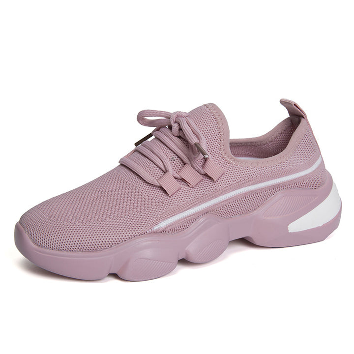 Dame åndbare sneakers med støddæmpende sål og elastisk overdel Stilla
