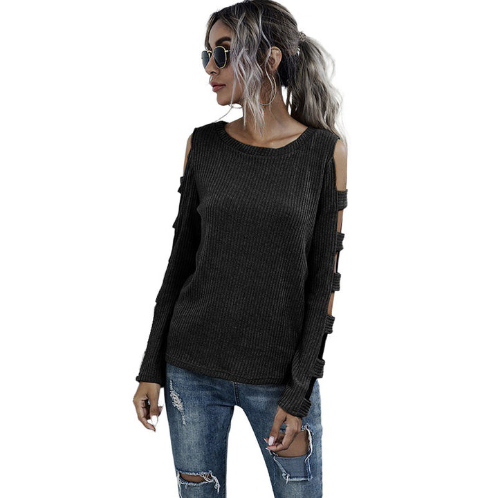 Femme Udsnit ærmeløs rib-top Stilla