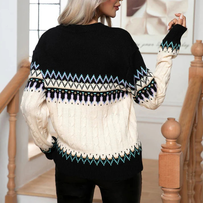 Stilla | Vintage Strikpullover Til Damer