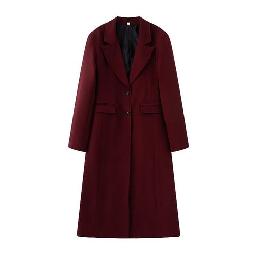 Dame skræddersyet longline blazer jakke Stilla