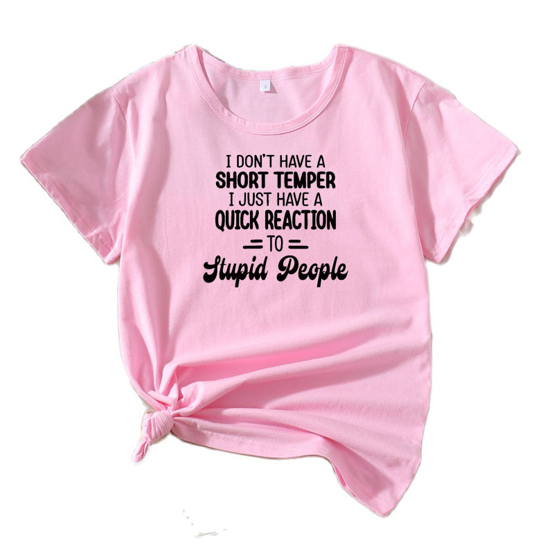 Kvinder sjovt citat T-shirt Stilla