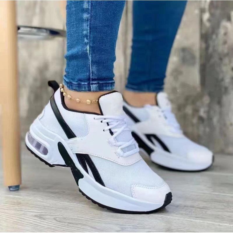 Damer Sporty Sneakers med optimal Dæmpning og åndbart Mesh-Overflade Stilla