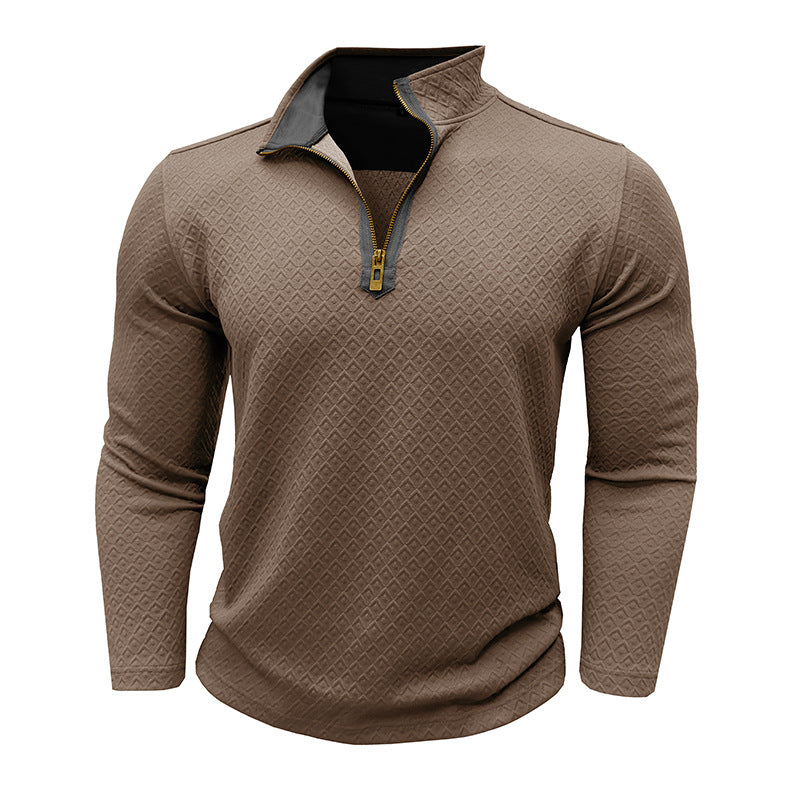 Herrer Pullover med lynlås Stilla