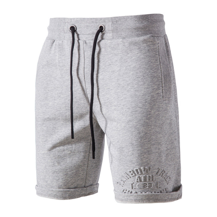 Herren Sportslige Shorts med elastisk talje og praktisk snørrebånd Stilla