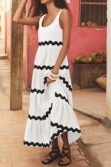 Dame Maxikjole Stilla