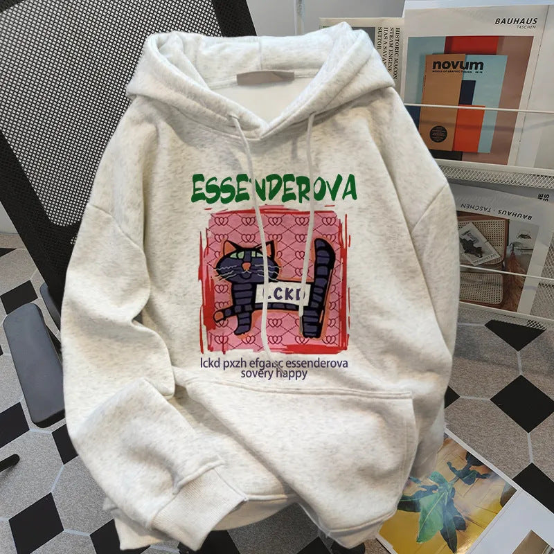 Kvindernes trendy hoodie Stilla
