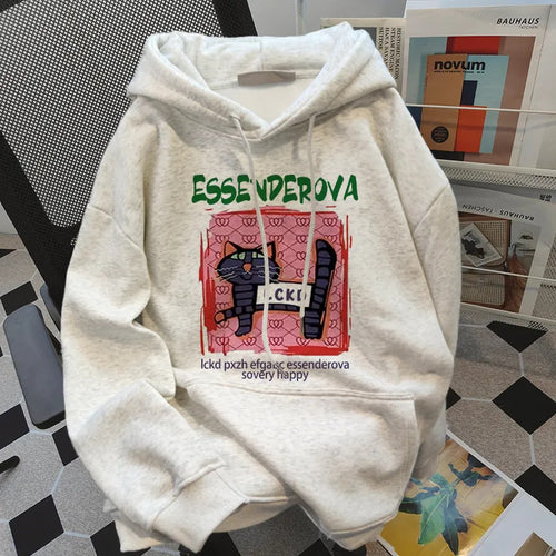 Kvindernes trendy hoodie Stilla