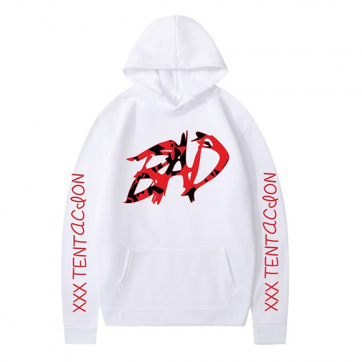 Kvinder hoodie med iøjnefaldende grafisk tryk og afslappet pasform Skovae