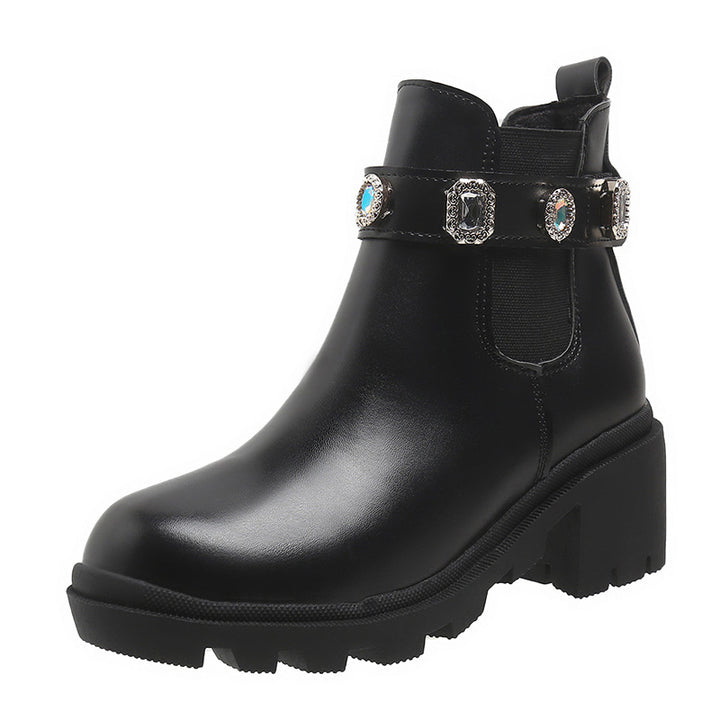 Dame trendy Chelsea støvler Stilla