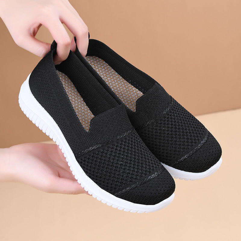 Femme Åndbare Slip-On Sneakers Stilla