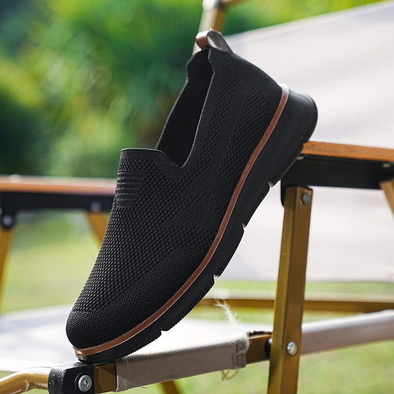 Herrer Åndbare Slip-On Vandresko med Flex-Fit Teknologi Stilla