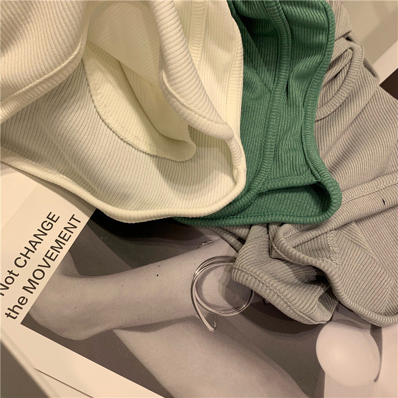 Dame Rib-høj talje-lounge-shorts Stilla