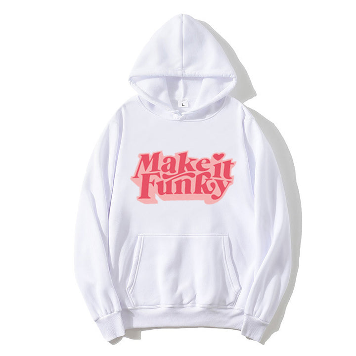 Dame hoodie med legende print Skovae