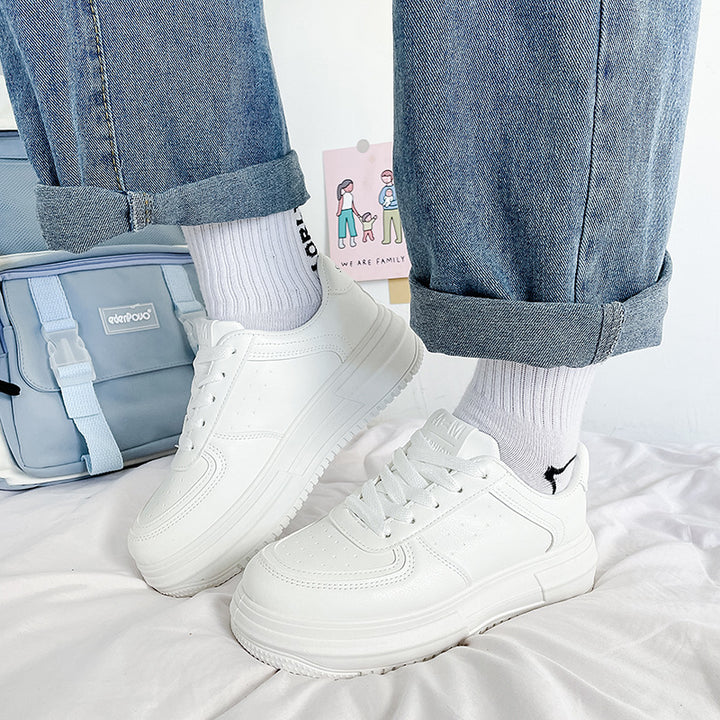 Dame Mode Plateau-Sneakers med ergonomisk dæmpningsteknologi og stilfuldt design Stilla