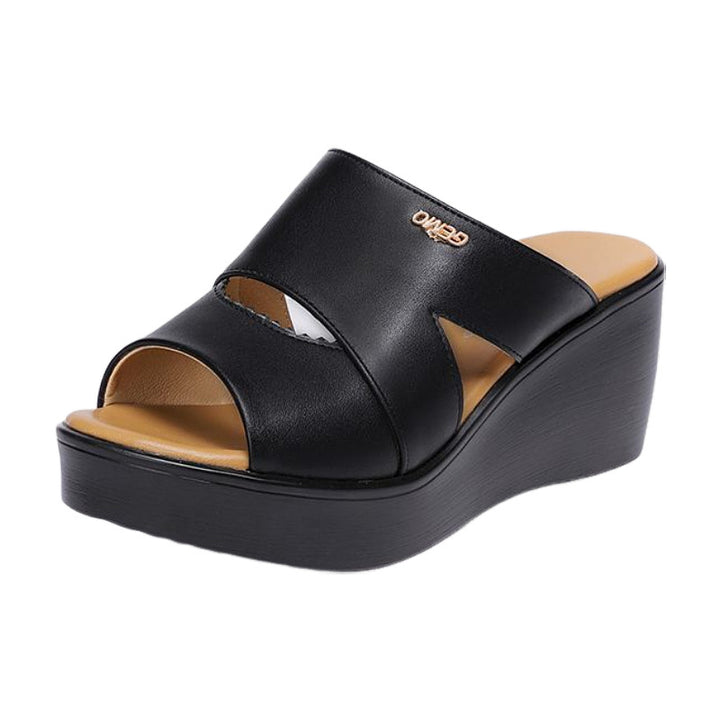 Dame platform-sandaletter med elegant remdesign og dæmpende fodseng Stilla