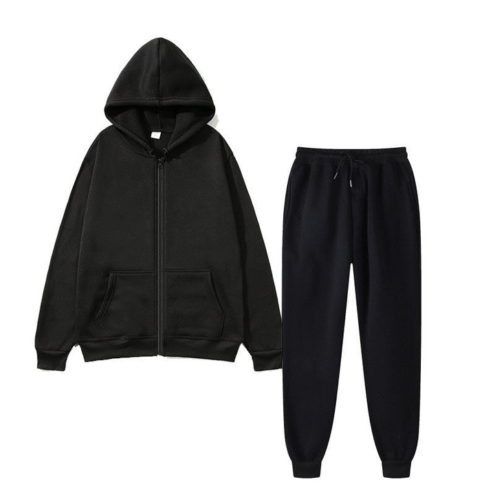 Kvinders hoodie sæt med komfortabel pasform og lynlås Stilla