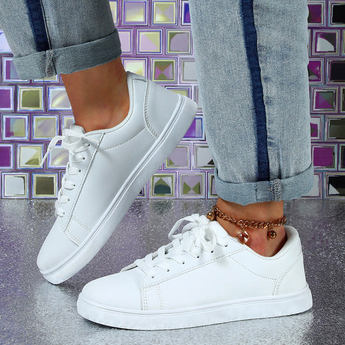 Dame Mode Sneakers med åndbart overmateriale og skridsikker sål Stilla