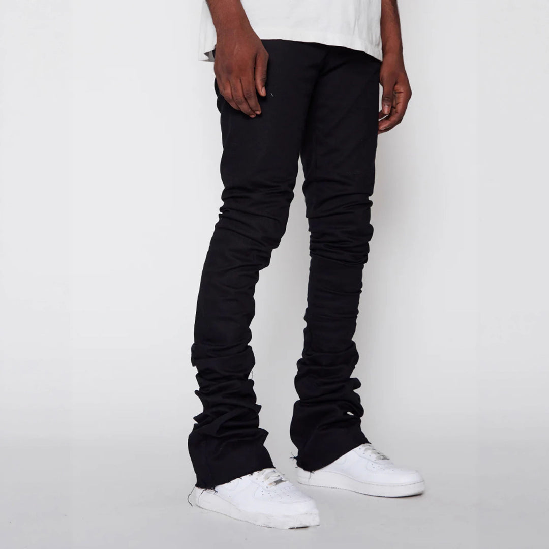 Herrer moderigtige Skinny Jeans med diskret rynkning Stilla