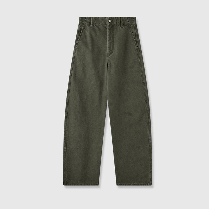Kvindernes brede denimbukser med høj talje og komfortabel pasform Stilla