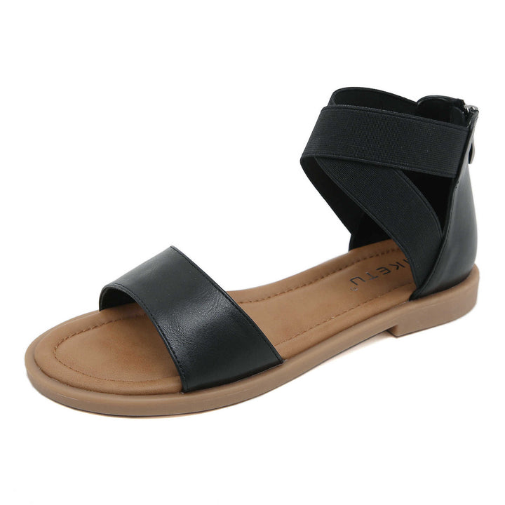 Dame sandaler med elegant snit og justerbare remme Stilla
