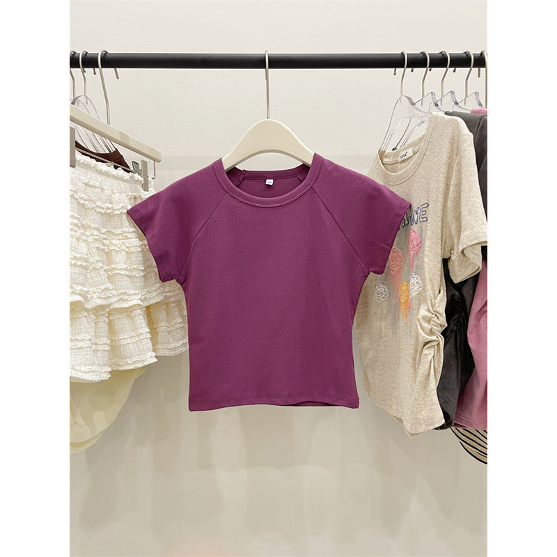 Femme Cropped Relaxed Fit Sport T-Shirt Stilla