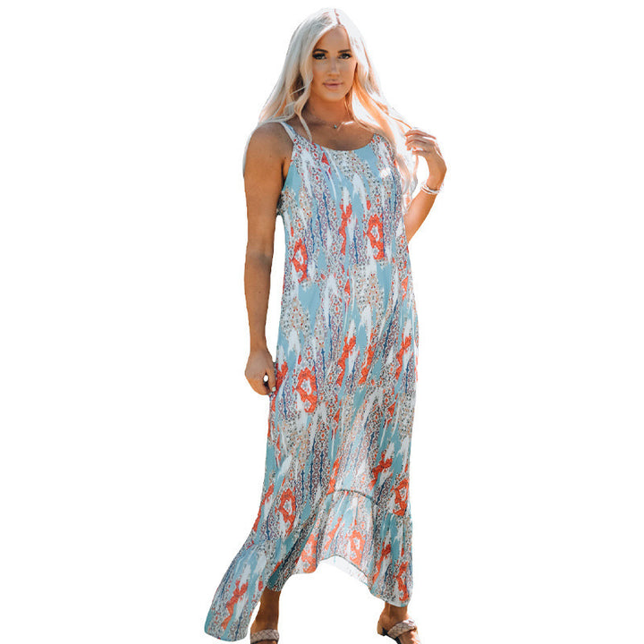 Dame Bohemian Maxi Kjole Stilla